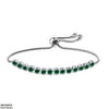 Round Stone Link Bracelet