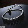 Round Stone Link Bracelet