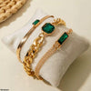 Square Link Chain Bracelet