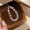 Leaf Zircon Bracelet Adjustable