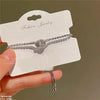 Pave Knot Bracelet Adjustable