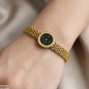 Stainless Steel Round Dial Watch Style Bracelet