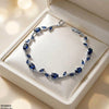 High Zircon Tulip Leaf Bracelet