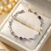High Zircon Tulip Leaf Bracelet