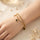 Round Double Link Chain Stainless Steel Bracelet