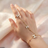 Stainless Steel H-Shap Angla Bracelet Adjustable