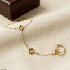 Stainless Steel Clover Angla Bracelet Adjustable