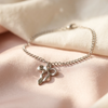 Bow Stainless Steel Adjustable Bracelet