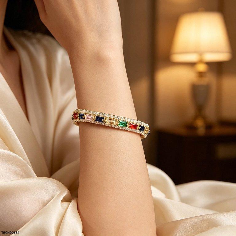 Multi Stone Zircon Bracelet