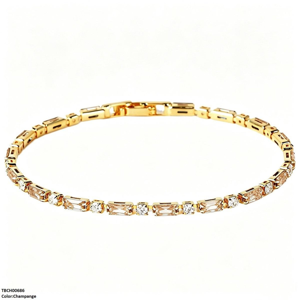 Rectangle Zircon Bracelet