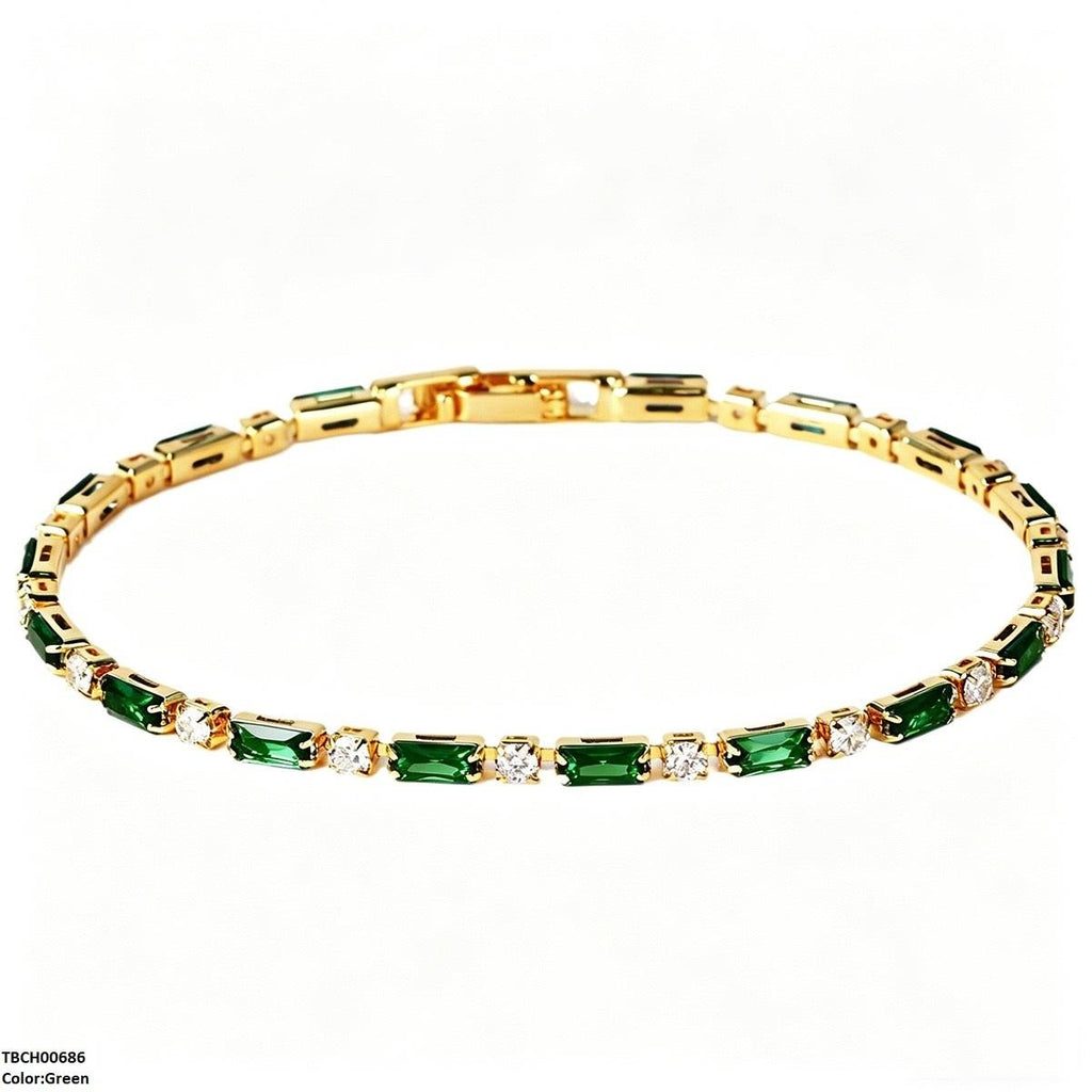 Rectangle Zircon Bracelet