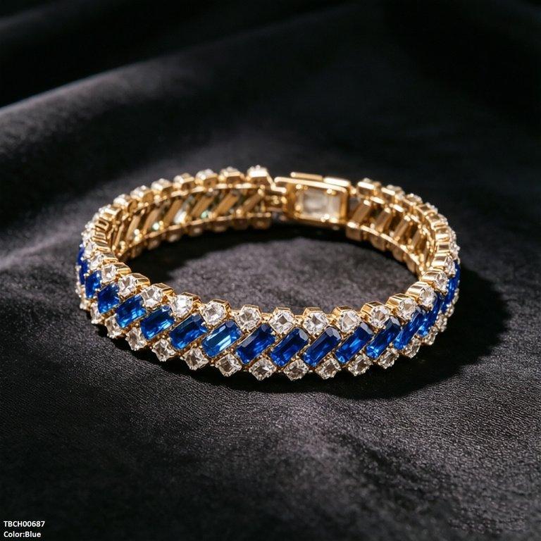 Rectangle Zircon Stone Bracelet