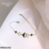 Frame/Box Link Hand Bracelet Adjustable