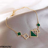 Frame/Box Link Hand Bracelet Adjustable