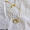 Moon & Star Hand Bracelet Adjustable