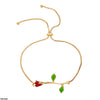 Flower Butterfly Bracelet