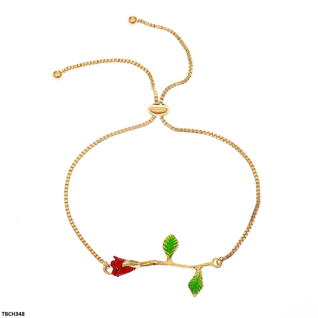 Flower Butterfly Bracelet
