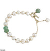 Round Pearl Drop Bracelet Adjustable