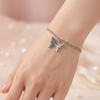 Butterfly Stainless Steel Adjustable Bracelet