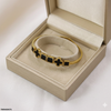Stainless Steel Square Clover Round Braclet