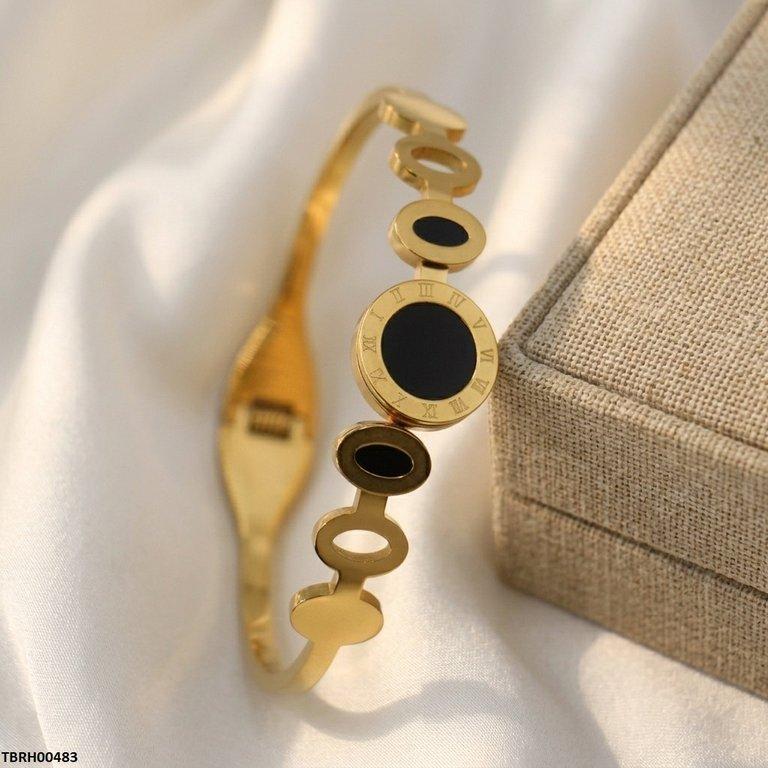 Stainless Steel Oval Round Braclet