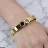 Stainless Steel Double Round Braclet