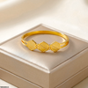 Round Hexagon Stainless Steel Bracelet