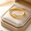 Round Gold Stainless Steel Bracelet
