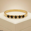 Round Clover Stainless Steel Bracelet