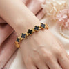 Round Clover Stainless Steel Bracelet