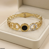 Round Stainless Steel Bracelet Adjustable