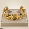 Spiral Design Stainless Steel Bracelet Adjustable