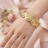 Spiral Design Stainless Steel Bracelet Adjustable