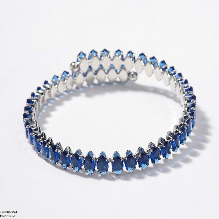 Marquise Stone Zircon Bracelet Openable