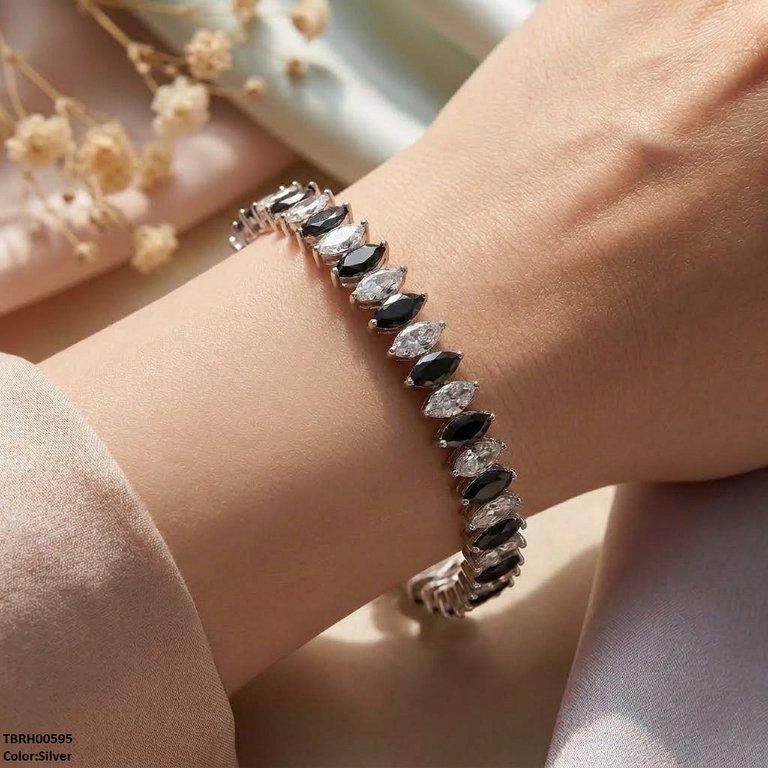 Marquise Stone Zircon Bracelet Openable