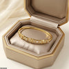 Square Stone Bracelet Openable