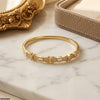 Square Stone Bracelet Openable