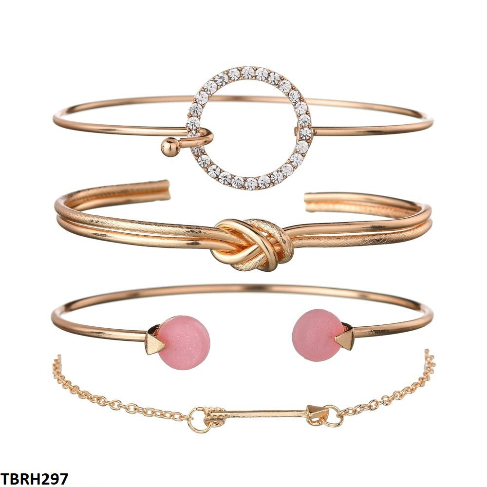 Layer Knot D-link 4 Hand Cuff & Bracelet