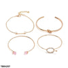 Layer Knot D-link 4 Hand Cuff & Bracelet