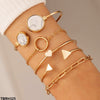 Multi Shapes Bracelet Set
