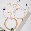 Butterfly/Square/Round Bracelet Set