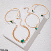 Butterfly/Square/Round Bracelet Set