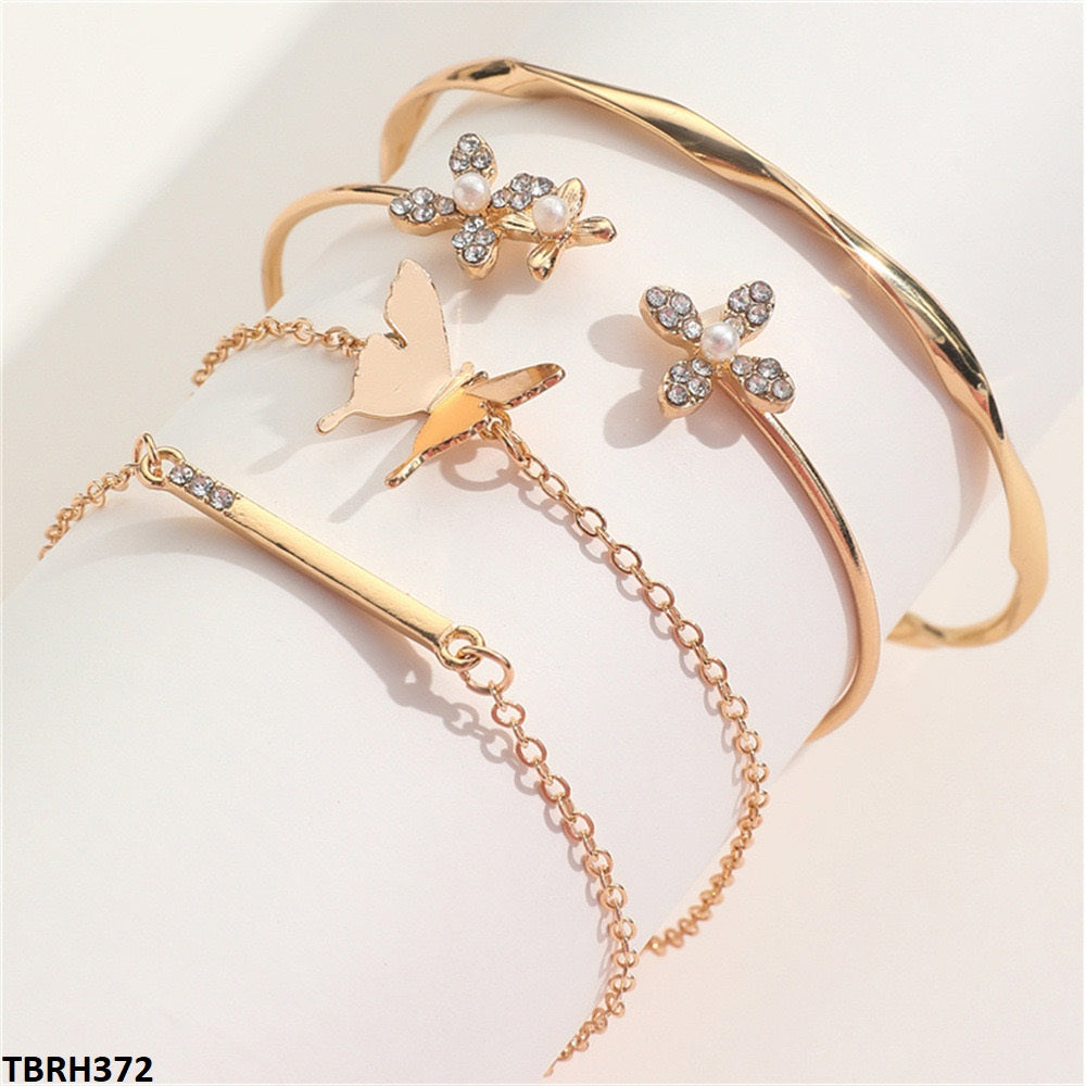 Butterfly Bracelet Set
