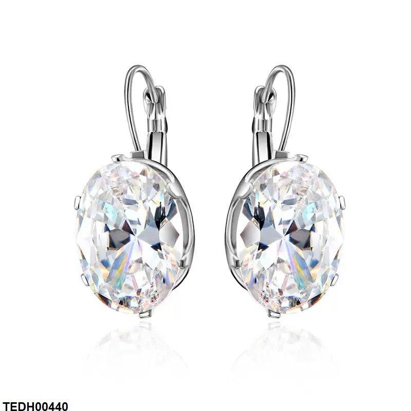 Oval Drop Earrings