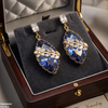 Marquise/Leaf Zircon Earrings