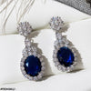 Oval Cushion Drop Earrings Pair