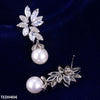 Tear Pearl Drop Earrings