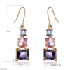 Square Drop Earrings