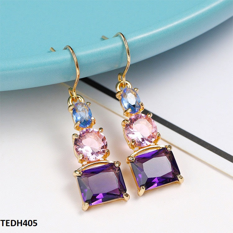 Square Drop Earrings