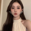 Bow Style Tale Drop Earrings